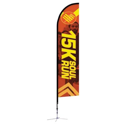 ONE CHOICE® 14 ft. Feather Flag Package -  X Base Thumbnail