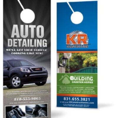 Door Hangers - 8.5x3.5 (Full Color Print) Thumbnail