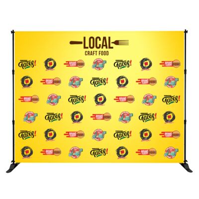 ONE CHOICE® 10x7.5 Slider Banner Stands - (Backdrop) Thumbnail