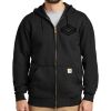 Midweight Hooded Zip Front Sweatshirt Thumbnail