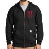 Midweight Hooded Zip Front Sweatshirt Thumbnail