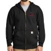 Midweight Hooded Zip Front Sweatshirt Thumbnail