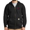 Midweight Hooded Zip Front Sweatshirt Thumbnail