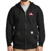 Midweight Hooded Zip Front Sweatshirt Thumbnail