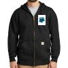 Midweight Hooded Zip Front Sweatshirt Thumbnail