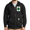 Midweight Hooded Zip Front Sweatshirt Thumbnail