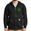 Midweight Hooded Zip Front Sweatshirt Thumbnail