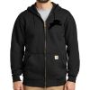 Midweight Hooded Zip Front Sweatshirt Thumbnail