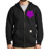Midweight Hooded Zip Front Sweatshirt Thumbnail
