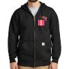 Midweight Hooded Zip Front Sweatshirt Thumbnail