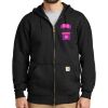 Midweight Hooded Zip Front Sweatshirt Thumbnail
