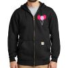 Midweight Hooded Zip Front Sweatshirt Thumbnail