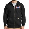 Midweight Hooded Zip Front Sweatshirt Thumbnail