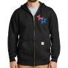 Midweight Hooded Zip Front Sweatshirt Thumbnail