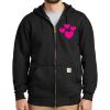 Midweight Hooded Zip Front Sweatshirt Thumbnail