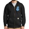 Midweight Hooded Zip Front Sweatshirt Thumbnail