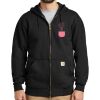 Midweight Hooded Zip Front Sweatshirt Thumbnail
