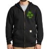 Midweight Hooded Zip Front Sweatshirt Thumbnail