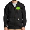 Midweight Hooded Zip Front Sweatshirt Thumbnail