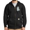 Midweight Hooded Zip Front Sweatshirt Thumbnail