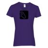 Heavy Cotton Women's V-Neck T-Shirt Thumbnail