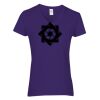 Heavy Cotton Women's V-Neck T-Shirt Thumbnail