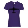 Heavy Cotton Women's V-Neck T-Shirt Thumbnail