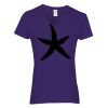 Heavy Cotton Women's V-Neck T-Shirt Thumbnail
