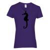 Heavy Cotton Women's V-Neck T-Shirt Thumbnail