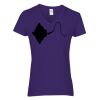 Heavy Cotton Women's V-Neck T-Shirt Thumbnail