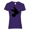 Heavy Cotton Women's V-Neck T-Shirt Thumbnail