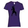 Heavy Cotton Women's V-Neck T-Shirt Thumbnail