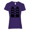 Heavy Cotton Women's V-Neck T-Shirt Thumbnail