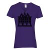 Heavy Cotton Women's V-Neck T-Shirt Thumbnail