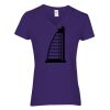 Heavy Cotton Women's V-Neck T-Shirt Thumbnail