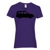 Heavy Cotton Women's V-Neck T-Shirt Thumbnail