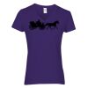 Heavy Cotton Women's V-Neck T-Shirt Thumbnail