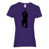 Heavy Cotton Women's V-Neck T-Shirt Thumbnail