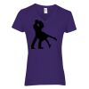 Heavy Cotton Women's V-Neck T-Shirt Thumbnail
