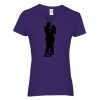 Heavy Cotton Women's V-Neck T-Shirt Thumbnail