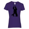 Heavy Cotton Women's V-Neck T-Shirt Thumbnail