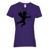 Heavy Cotton Women's V-Neck T-Shirt Thumbnail