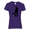 Heavy Cotton Women's V-Neck T-Shirt Thumbnail