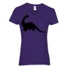 Heavy Cotton Women's V-Neck T-Shirt Thumbnail