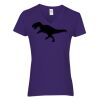 Heavy Cotton Women's V-Neck T-Shirt Thumbnail