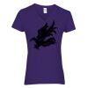 Heavy Cotton Women's V-Neck T-Shirt Thumbnail