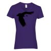 Heavy Cotton Women's V-Neck T-Shirt Thumbnail