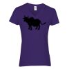 Heavy Cotton Women's V-Neck T-Shirt Thumbnail