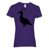 Heavy Cotton Women's V-Neck T-Shirt Thumbnail