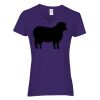 Heavy Cotton Women's V-Neck T-Shirt Thumbnail